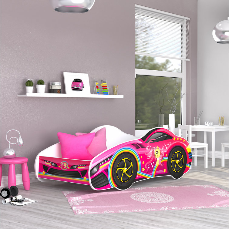 Zoomie Kids Fig Toddler Car Bed Wayfair.co.uk